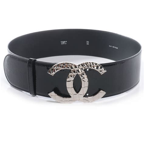 cheap chanel belt|chanel black belt silver buckle.